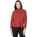 Max Studio Texture Rib Cowl Neck Top