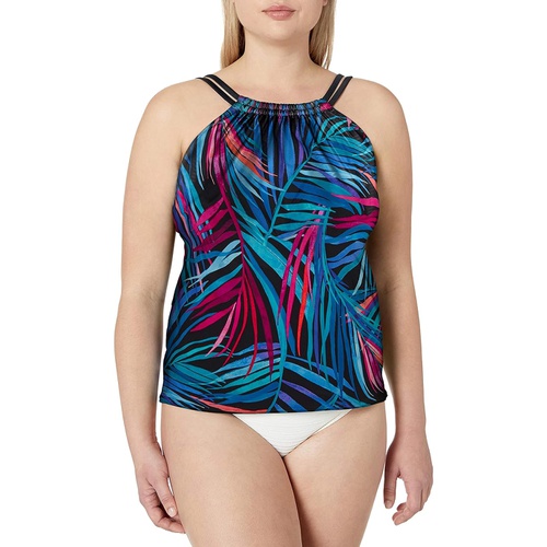  Maxine of Hollywood Womens High Neck Tankini Swimsuit Top