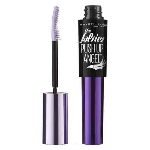  Maybelline New York The Falsies Push Up Angel Washable Mascara, Blackest Black, 0.33 fl. oz.