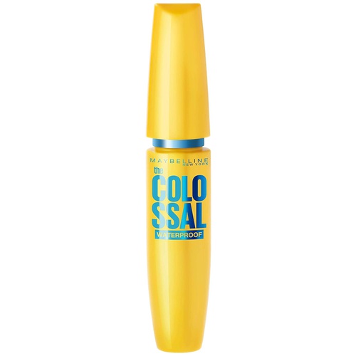  Maybelline New York Maybelline Volum Express The Colossal Waterproof Mascara, Volumizing, Classic Black