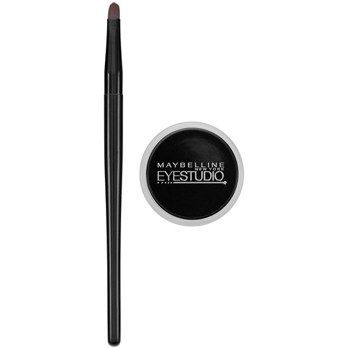  Maybelline New York Makeup Eyestudio Lasting Drama Gel Eye Liner, Blackest Black, Waterproof, 0.106 Ounce,Pack of 1