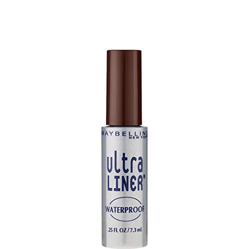  Maybelline New York Ultra Liner Waterproof Liquid Eyeliner, 302 Dark Brown, 0.25 fl. oz.