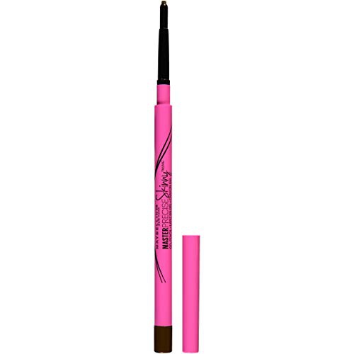  Maybelline New York Master Precise Skinny Gel Eyeliner Pencil, Sharp Brown, 0.004 oz.
