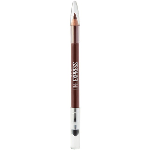  Maybelline New York Line Express Sharpenable Wood Pencil Eyeliner, Brownish Black, 1 Count