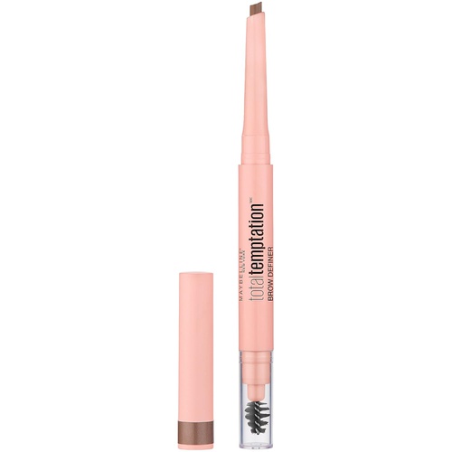  Maybelline New York Maybelline Total Temptation Eyebrow Definer Pencil, Soft Brown, 1 Count