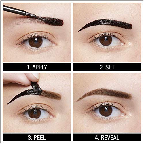  Maybelline New York Brow Tattoo Longlasting Tint, Dark Brown, 4.9 ml