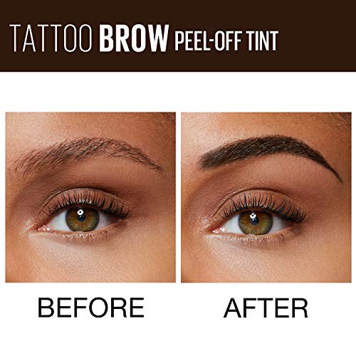  Maybelline New York Brow Tattoo Longlasting Tint, Dark Brown, 4.9 ml