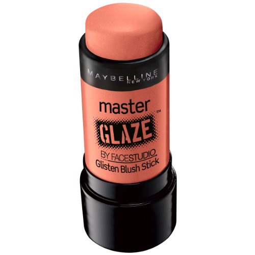  Maybelline New York Face Studio Master Glaze Glisten Blush Stick, Warm Nude, 0.24 Ounce