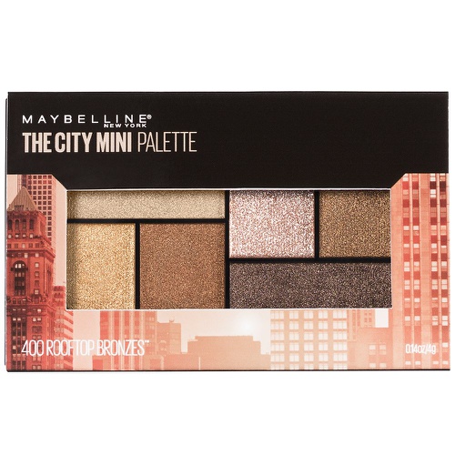  Maybelline New York The City Mini Eyeshadow Palette Makeup, Matte About Town, 0.14 oz.