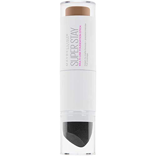  Maybelline New York Super Stay Foundation Stick for Normal To Oily Skin, Nude Beige, 0.25 Ounce