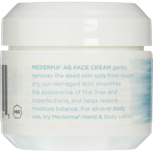  Mederma AG Moisturizing Face Cream  with hyaluronic acid for moisture and glycolic acid to gently remove rough, dry skin  dermatologist recommended brand - fragrance-free, hypoal