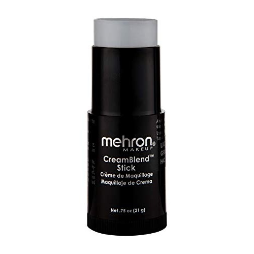  Mehron Makeup CreamBlend Stick (.75 oz) (LIGHT GREY)