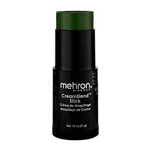  Mehron Makeup CreamBlend Stick (0.75 Ounce) (GREEN)