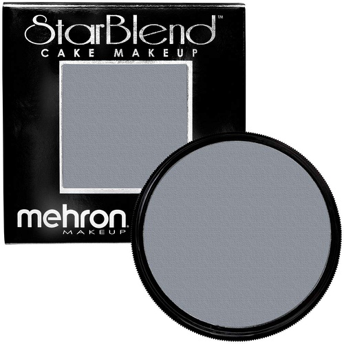  Mehron Makeup StarBlend Cake (2 oz) (Light Grey)