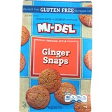 Mi-Del Gluten Free Cookies, Swedish Ginger Snaps, 8 Ounce