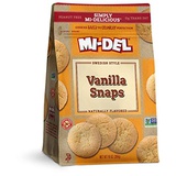 Mi-Del Classic Vanilla Snaps Cookies, 10 Oz. Bags, Pack Of 8 (79103)