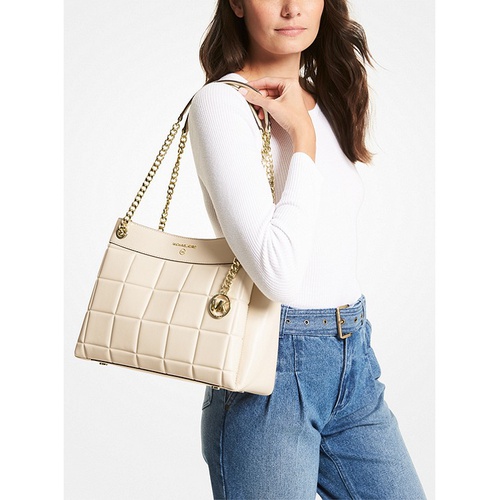 마이클코어스 MICHAEL Michael Kors Susan Medium Quilted Leather Shoulder Bag