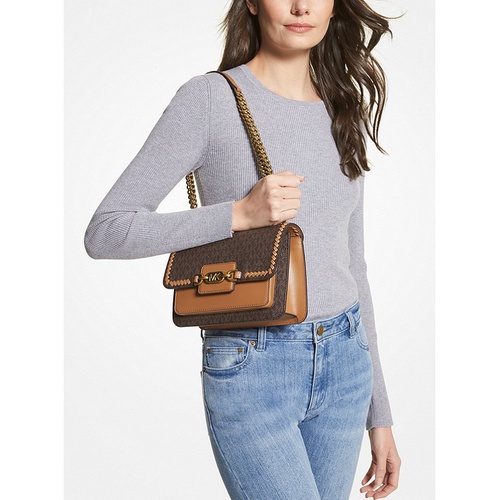 마이클코어스 MICHAEL Michael Kors Heather Large Logo Shoulder Bag