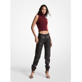 MICHAEL Michael Kors Leather Joggers