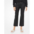 MICHAEL Michael Kors Izzy Leather Cropped Flared Pants