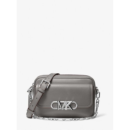 마이클코어스 MICHAEL Michael Kors Lita Small Two-Tone Logo and Leather Crossbody Bag