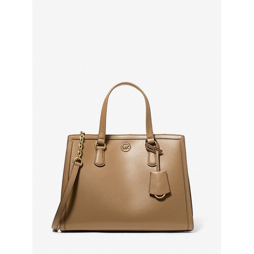 마이클코어스 MICHAEL Michael Kors Chantal Medium Pebbled Leather Satchel