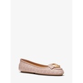 MICHAEL Michael Kors Lillie Logo Jacquard Moccasin