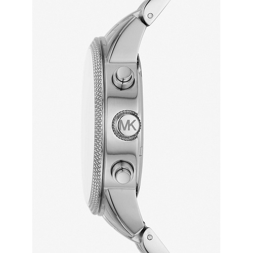 마이클코어스 Michael Kors Oversized Hutton Silver-Tone Watch