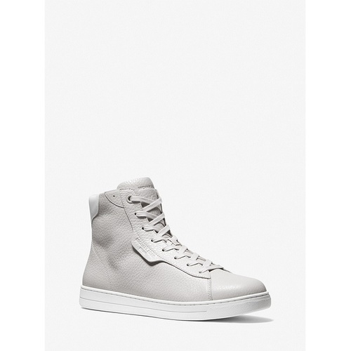 마이클코어스 Michael Kors Mens Keating Pebbled Leather High-Top Sneaker