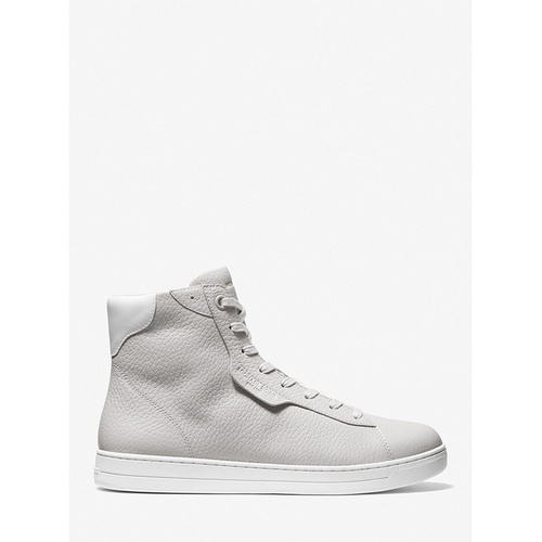 마이클코어스 Michael Kors Mens Keating Pebbled Leather High-Top Sneaker