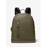 Michael Kors Mens Hudson Slim Pebbled Leather Backpack