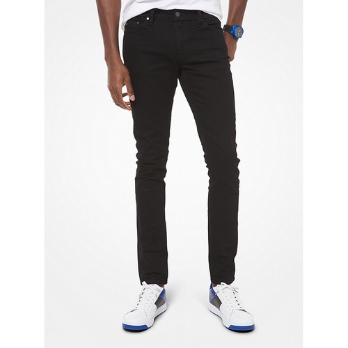 마이클코어스 Michael Kors Mens Slim-Fit Stretch-Cotton Jeans