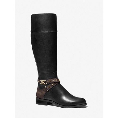 마이클코어스 MICHAEL Michael Kors Kincaid Faux Leather Riding Boot