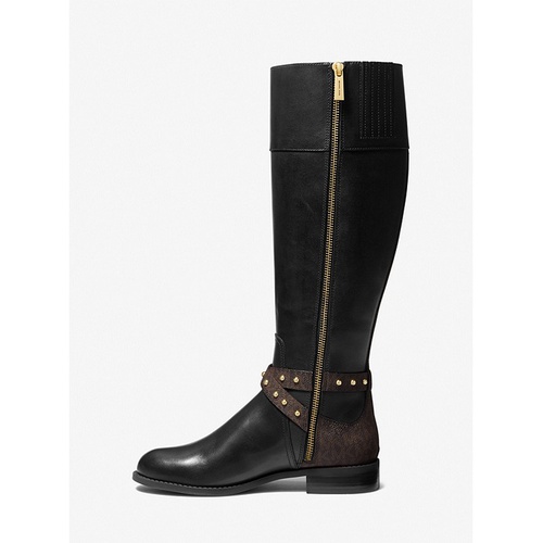 마이클코어스 MICHAEL Michael Kors Kincaid Faux Leather Riding Boot