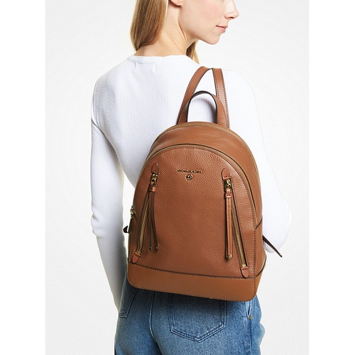 마이클코어스 MICHAEL Michael Kors Brooklyn Medium Pebbled Leather Backpack