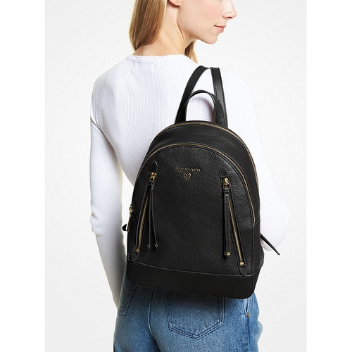 마이클코어스 MICHAEL Michael Kors Brooklyn Medium Pebbled Leather Backpack