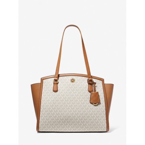 마이클코어스 MICHAEL Michael Kors Chantal Large Logo Tote Bag