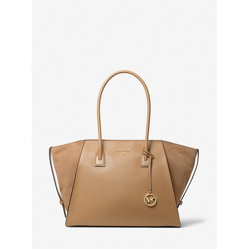 마이클코어스 MICHAEL Michael Kors Avril Extra-Large Leather Top-Zip Tote Bag