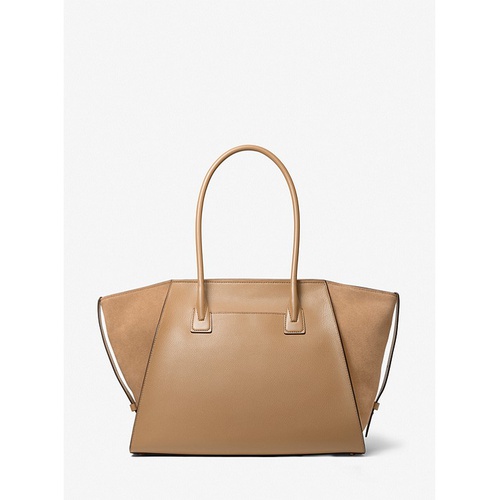 마이클코어스 MICHAEL Michael Kors Avril Extra-Large Leather Top-Zip Tote Bag