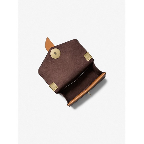 마이클코어스 MICHAEL Michael Kors Greenwich Small Color-Block Logo and Saffiano Leather Crossbody Bag