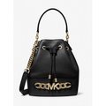 MICHAEL Michael Kors Devon Medium Pebbled Leather Bucket Bag