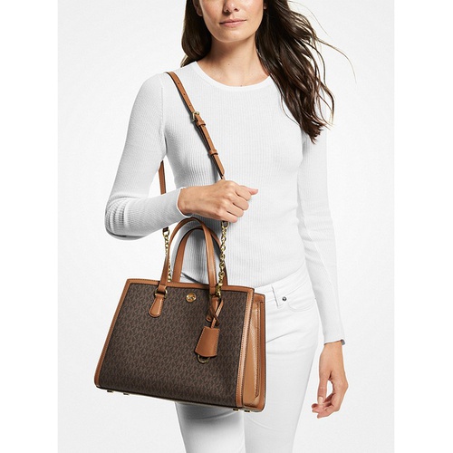 마이클코어스 MICHAEL Michael Kors Chantal Medium Logo Satchel