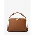 MICHAEL Michael Kors Karlie Medium Leather Satchel