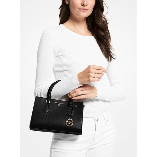 마이클코어스 MICHAEL Michael Kors Valerie Small Pebbled Leather Satchel