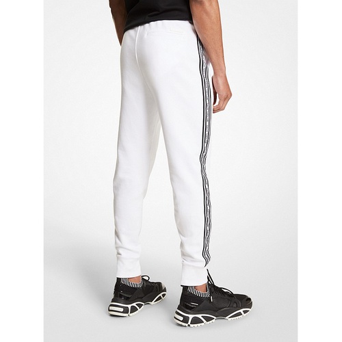 마이클코어스 Michael Kors Mens Logo Tape Cotton Blend Jogger