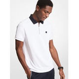 Michael Kors Mens Half-Zip Polo Shirt