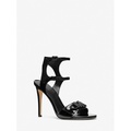 MICHAEL Michael Kors Parker Faux Patent Leather Sandal