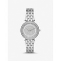 Michael Kors Mini Darci Pave Silver-Tone Watch