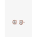 Michael Kors Precious Metal-Plated Sterling Silver Pave Stud Earrings