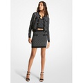 MICHAEL Michael Kors Logo Jacquard Mini Skirt